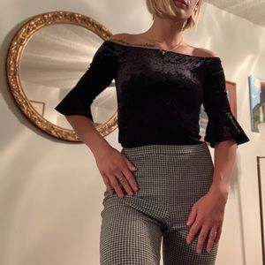 Flared sleeve body suit